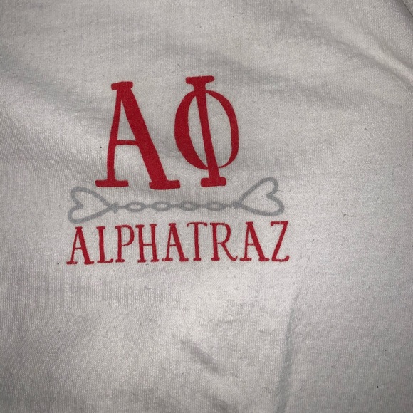 Alpha Phi Alphatraz Fundraising tee shirts - Picture 1 of 4